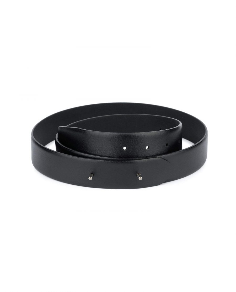 black leather mens belt without buckle 35usd 28 42 4