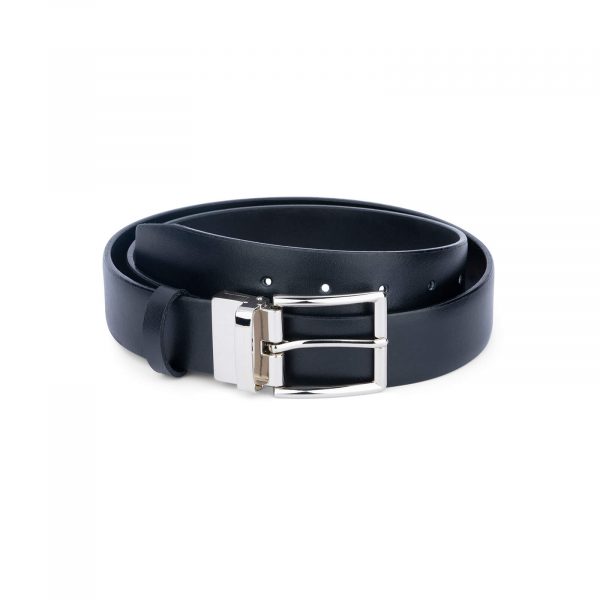 black vegan mens belt 35 mm 11