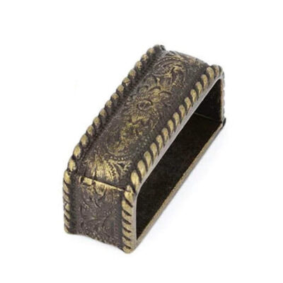 bronze western belt metal loop 38mm 5usd 1