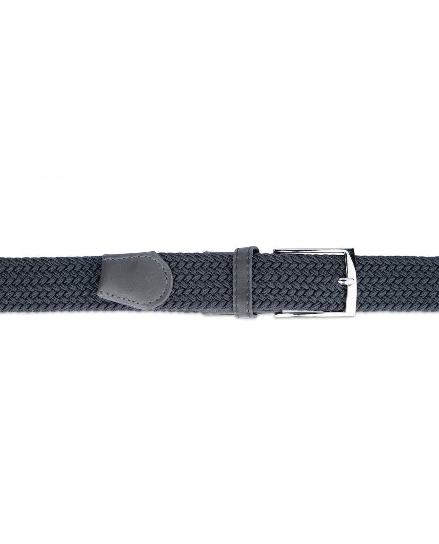 dark grey stretch belt for men 19usd 3