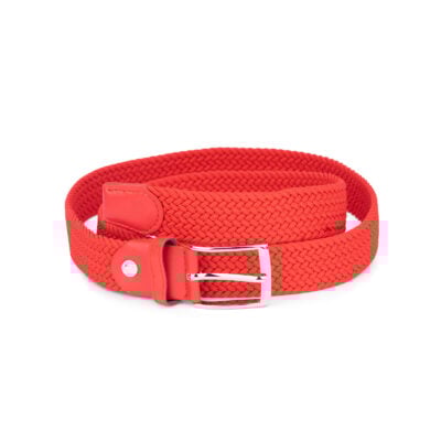mens red stretch belt 19usd 1