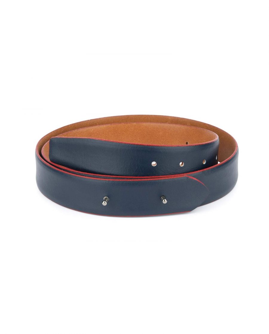 navy blue mens belt without buckle 35usd 28 42 0