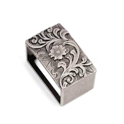 western loops for belt antique silver 25mm 5usd 0