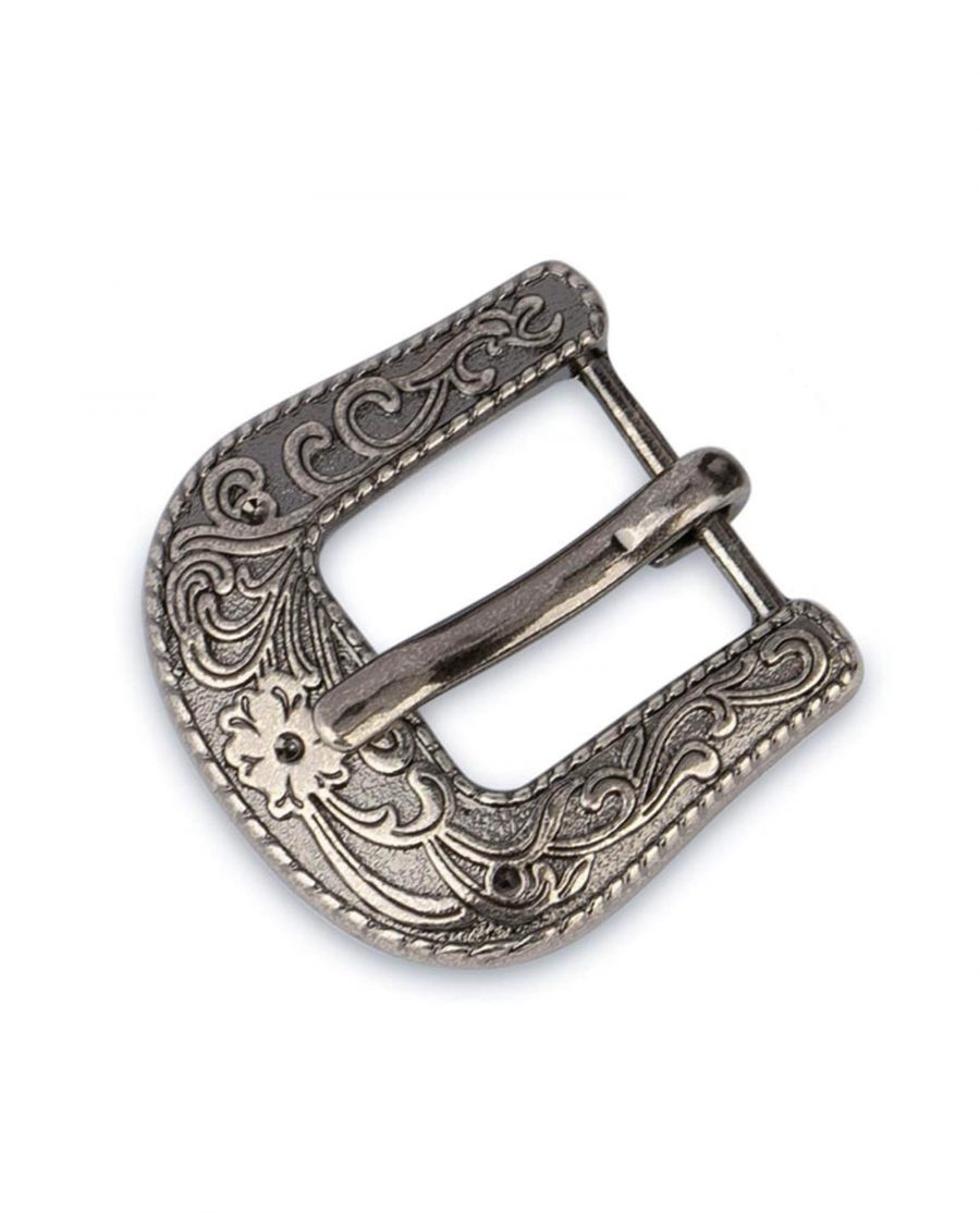 womens western belt buckle silver antique 15mm 10usd 1
