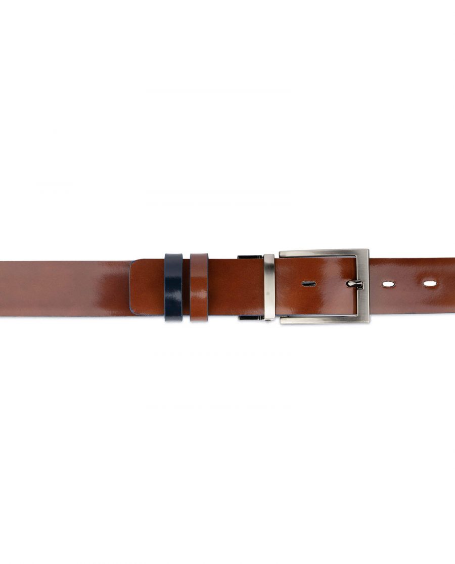mens belt reversible navy blue brown 3 5cm 29usd 6