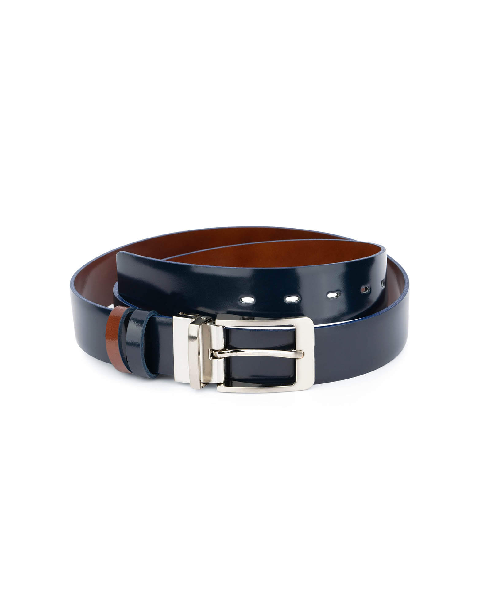 Capo Pelle Men's Reversible Leather Belt