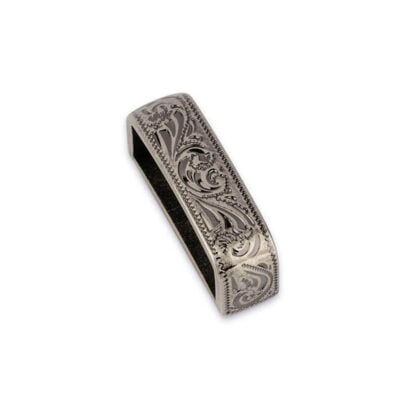 silver metal belt loop 1 3 8 inch 1 1