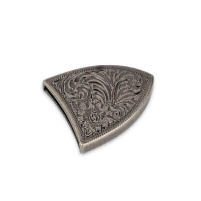 silver metal end belt tip 34 mm 11