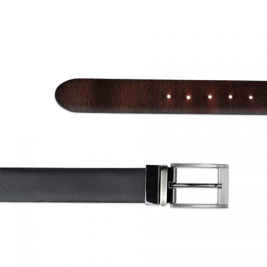 mens leather reversible belt for suit 28 40 55usd 3