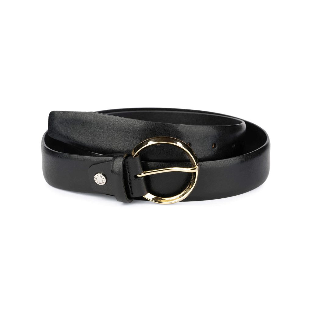 AULENTTI ROUND BUCKLE BELT ベルト AULENTTI ベルト 「AULENTTI/オウレンティ」バックルベルト