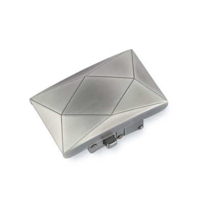 Luxury Automatic Belt Buckle For Mens Belts Gray 35 Mm 1