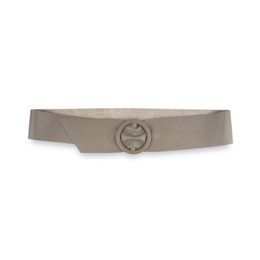 Taupe Belt - Rose Gold Belt - Circle Buckle Belt - Women's Belt - Lulus
