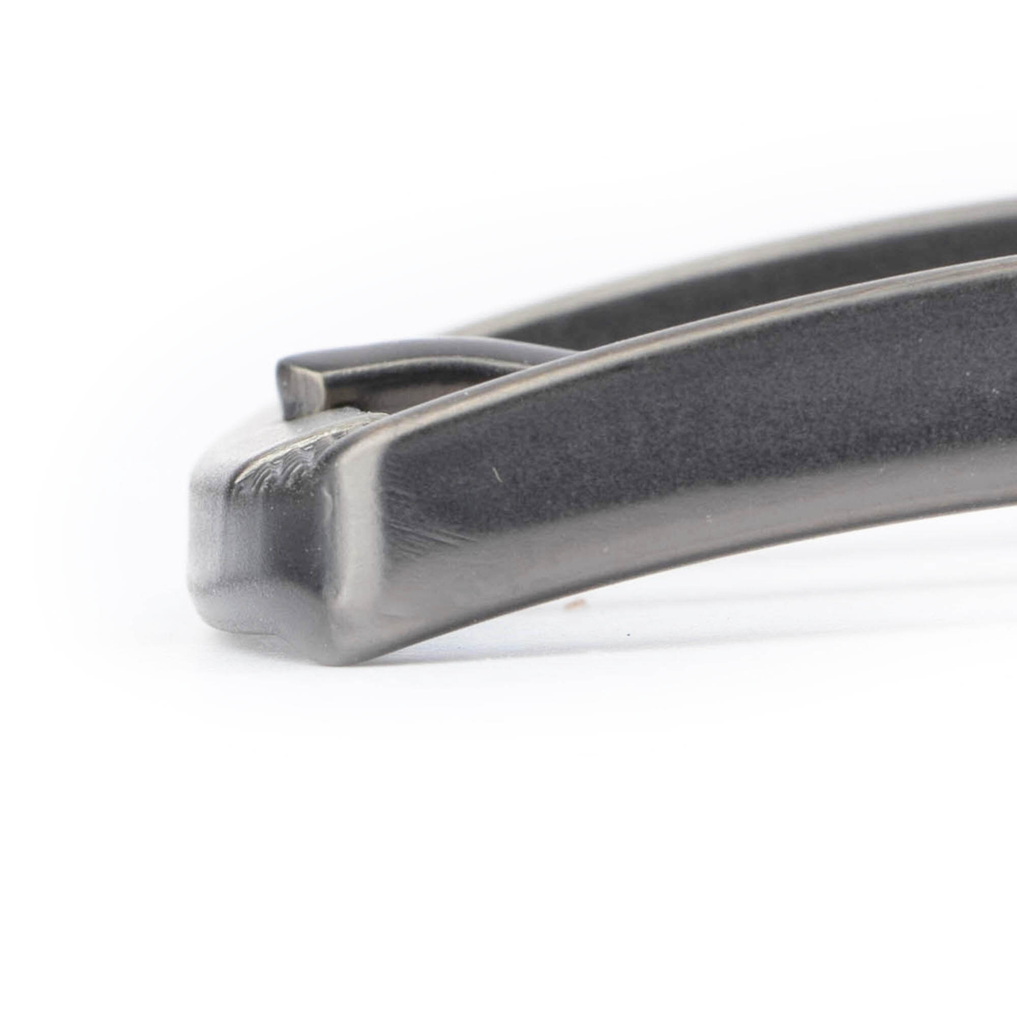 Buy Clip Belt Buckle Reversible, 3.5 Cm Satin Gray