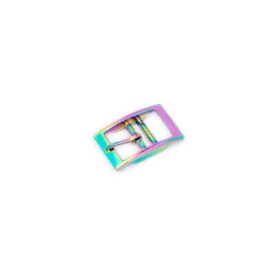 Titan Neo Chrome Center Bar Belt Buckle 16 mm 1