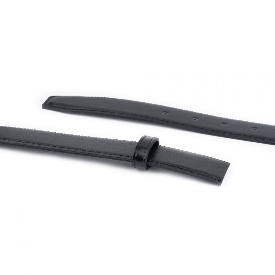 black leather belt strap replacement 3 0 cm 5