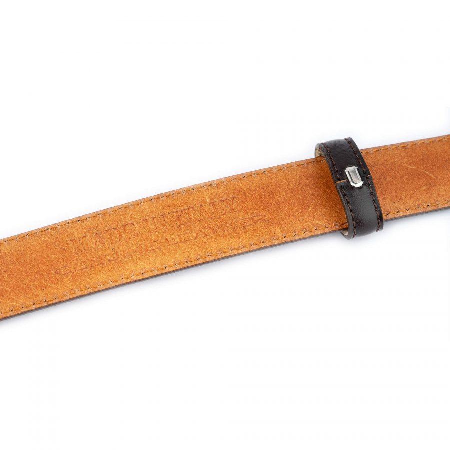 brown replacement leather belt strap for buckle 1 1 8 inch 5