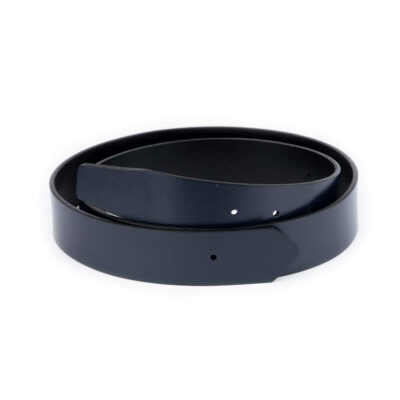 blue black reversible belt strap for buckles 1