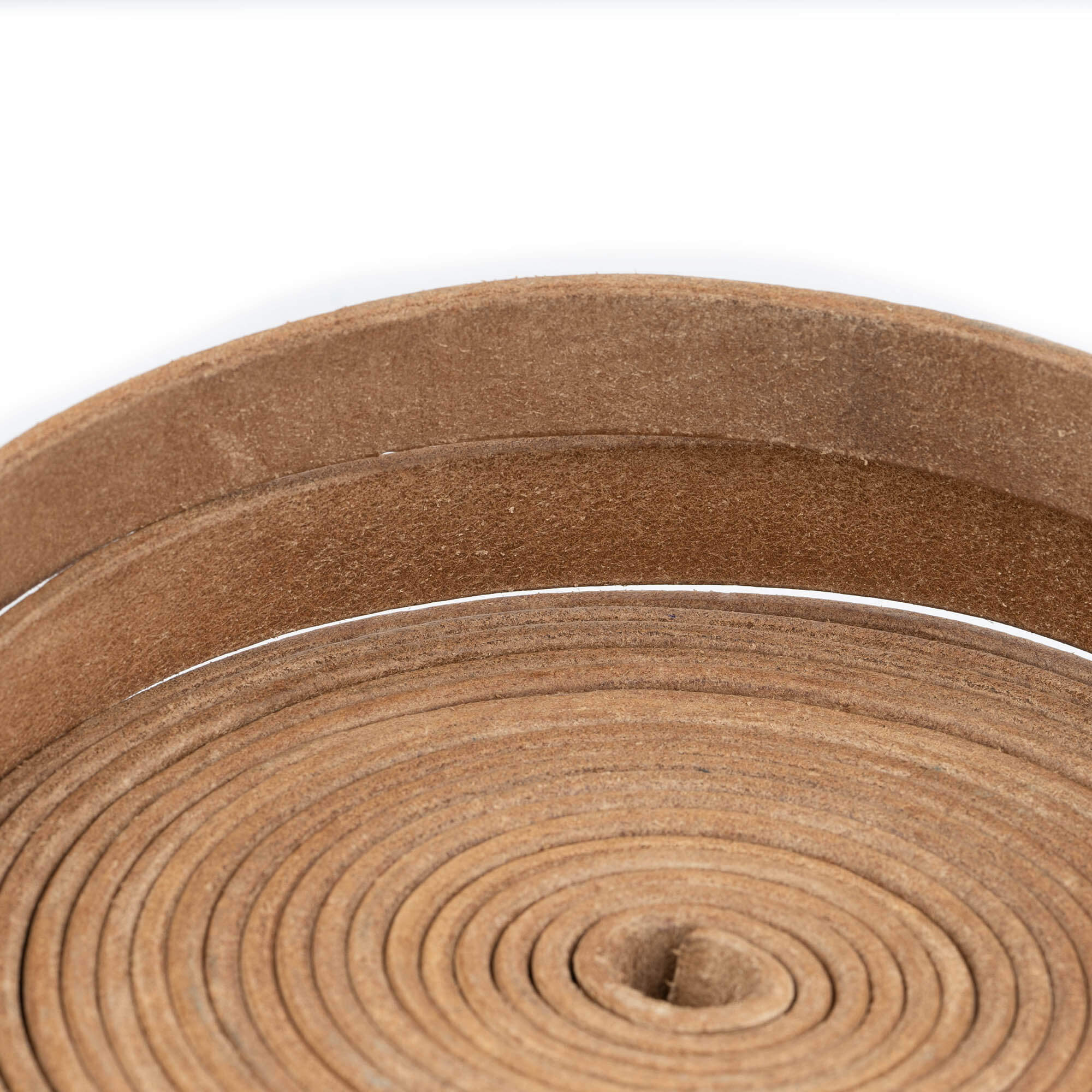 thumbnail image 2 of 9-10 Oz Genuine White Leather Belt Blank - 51-55 Inch Natural Strip For DIY Crafting 2 of 14