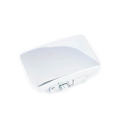 Luxury Ratchet Belt Buckle Silver Polished 35 mm 1