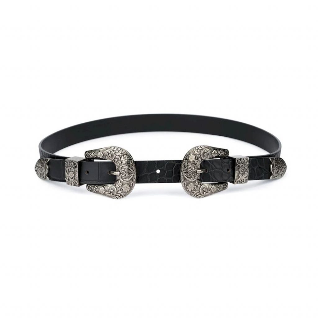 Western-Double-Buckle-Belt-For  display picture 2