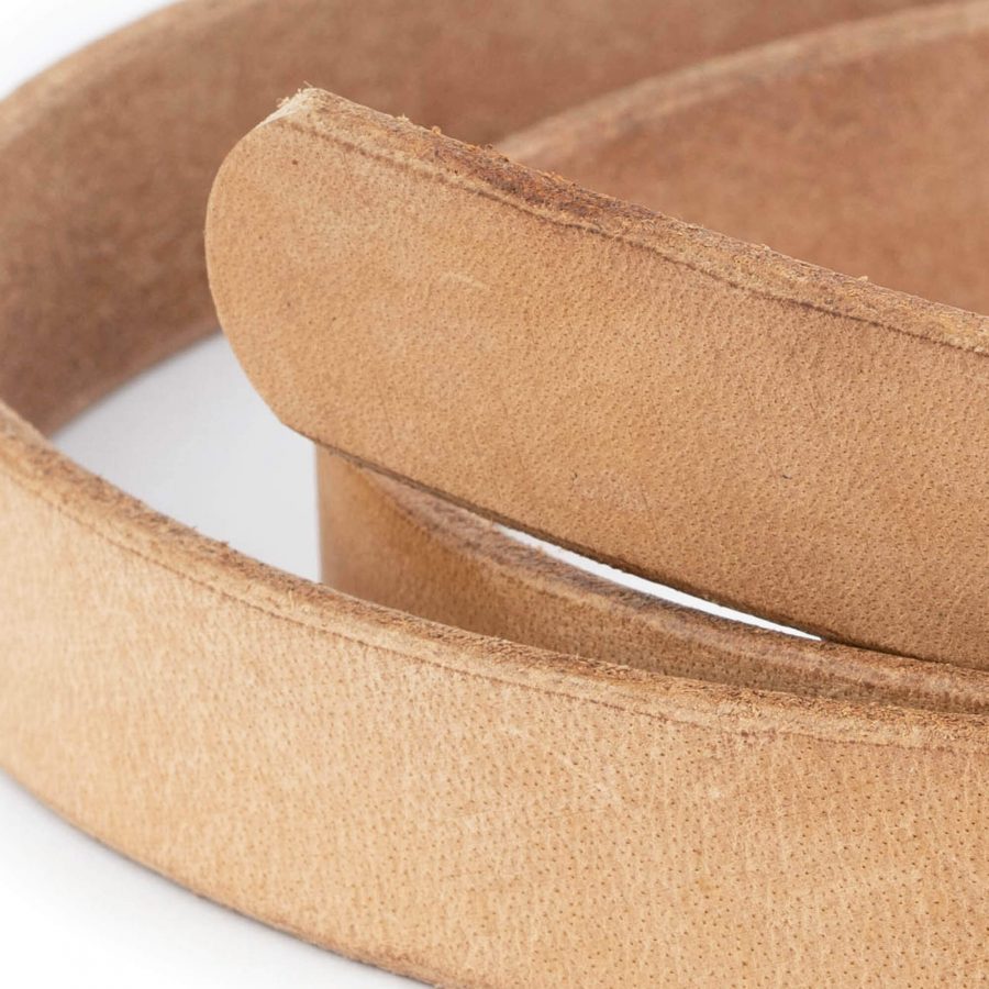 natural leather belt strap for buckle full grain 11 mm 3