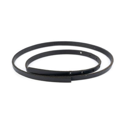 replacement black thin belt strap for buckles 10 mm 1