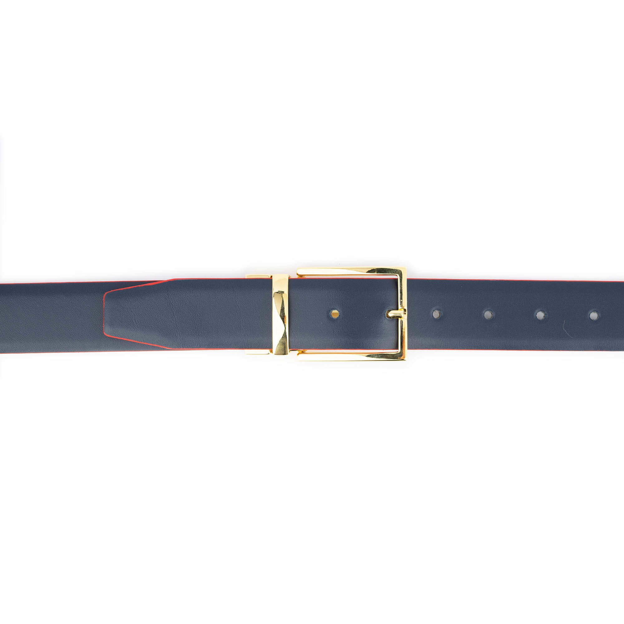 Light navy blue leather Belt