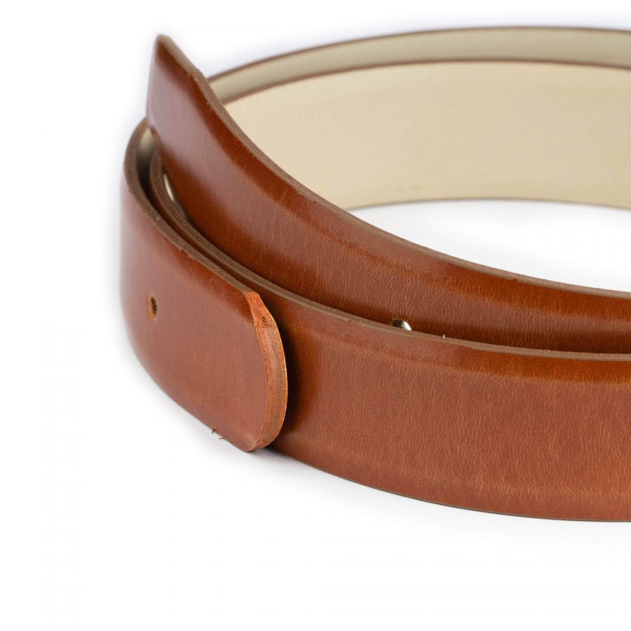 gray belt straps leather reversible to brown 3