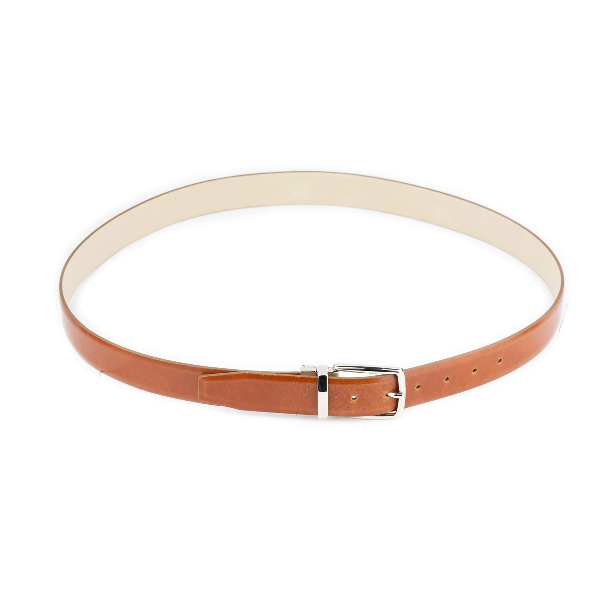 Buy Reversible Brown Belt For Men With Silver Buckle | Capo Pelle