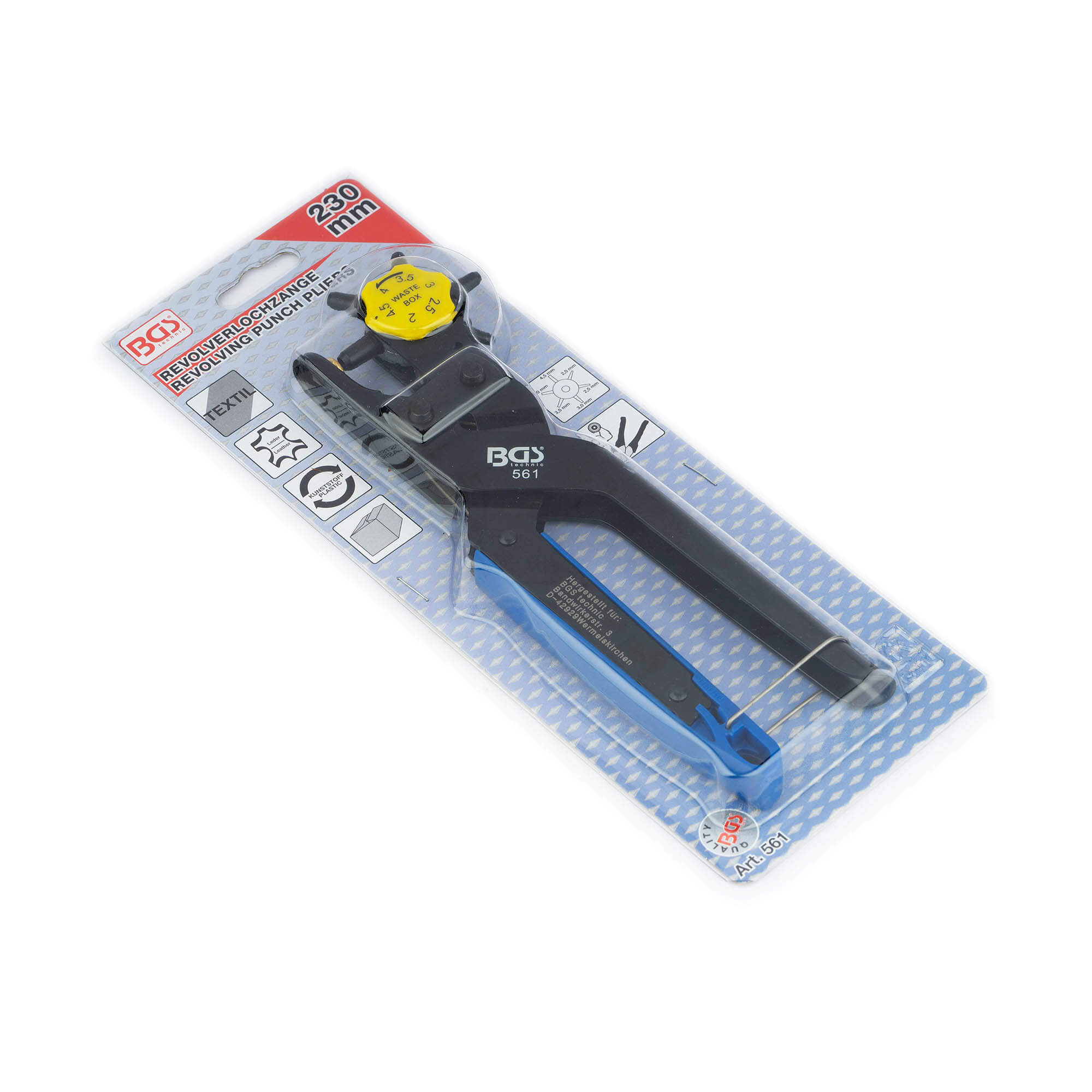 Buy Rotary Leather Punch Tool 