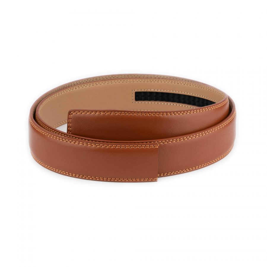 Vegan Tan Brown Belt Strap Replacement 35 Mm 1