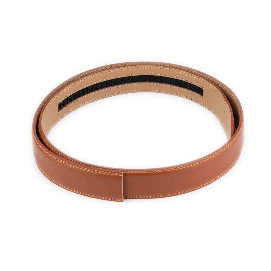 Vegan Tan Brown Belt Strap Replacement 35 Mm 3