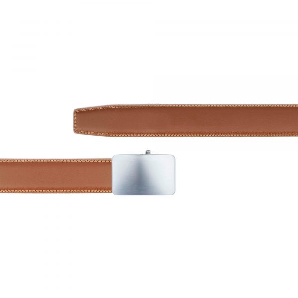 click it belt vegan leather hidden slide buckle