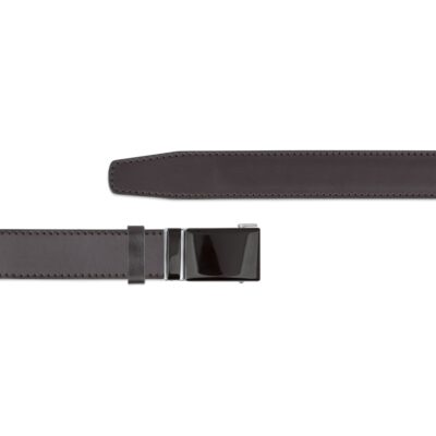 brown ratchet mens belt with brown buckle copy