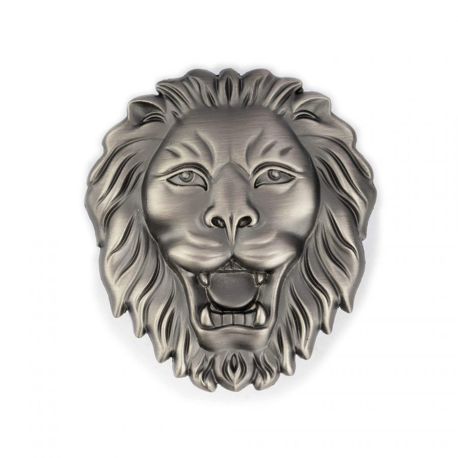 lion head buckle for ratchet mens belt 2