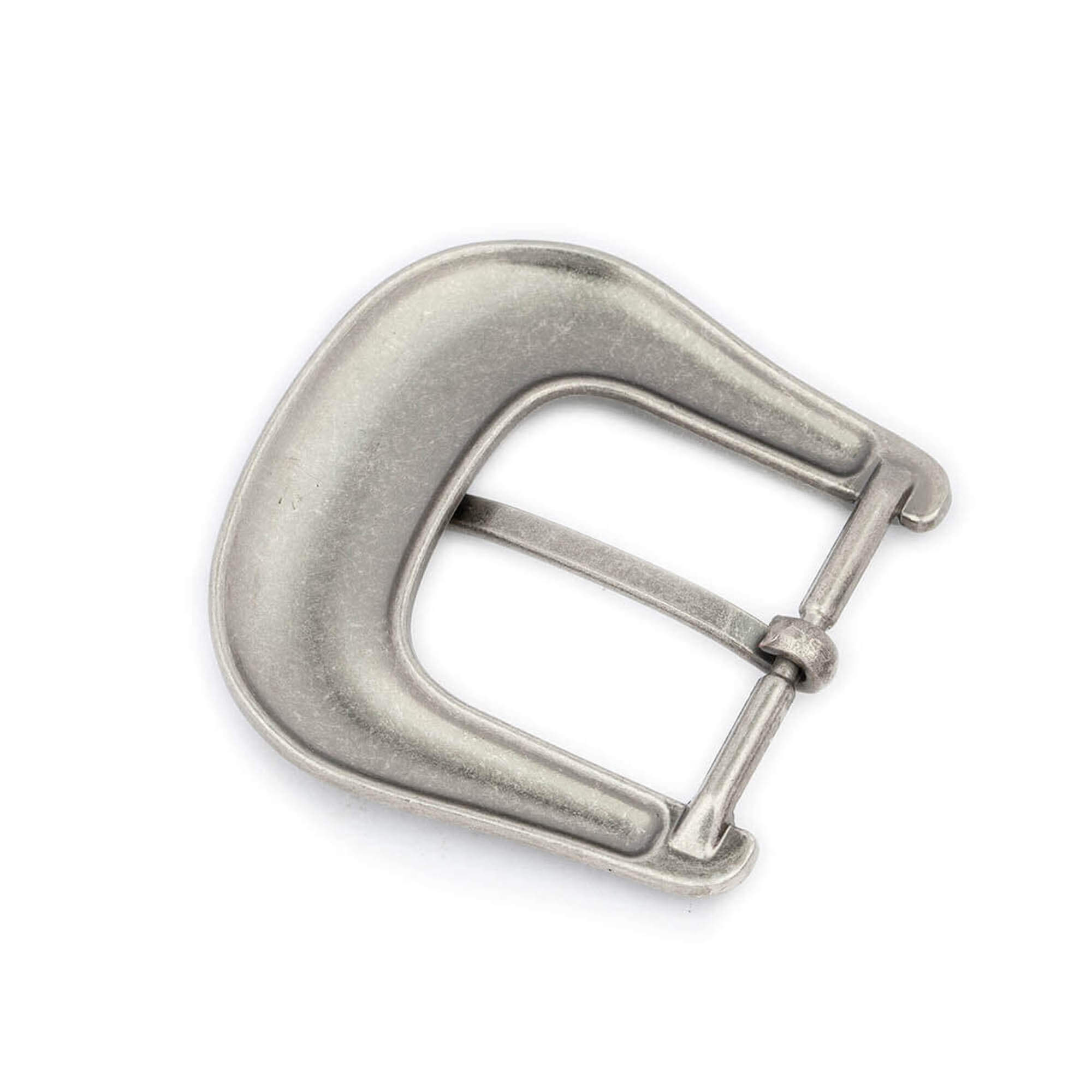 Silver Belt Buckle-replacement Belt Buckle-plain Belt Buckle Gunmetal Tone  Metal Buckle Silver Tone Buckle Fits Belt up to 23mm Width 