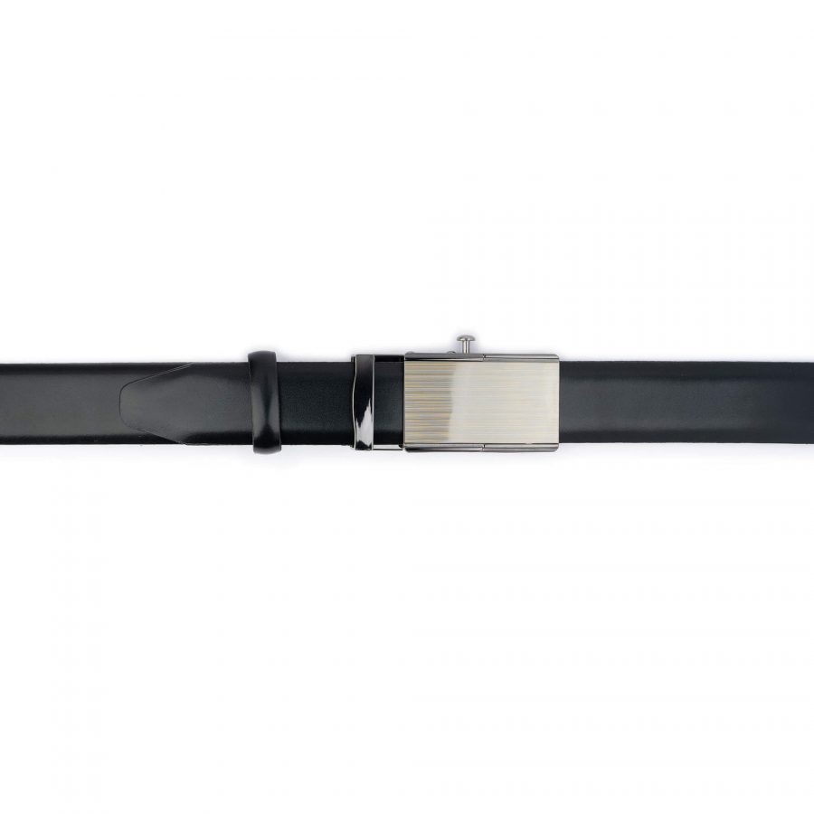 3 0 cm mens comfort click belt black genuine leather 3
