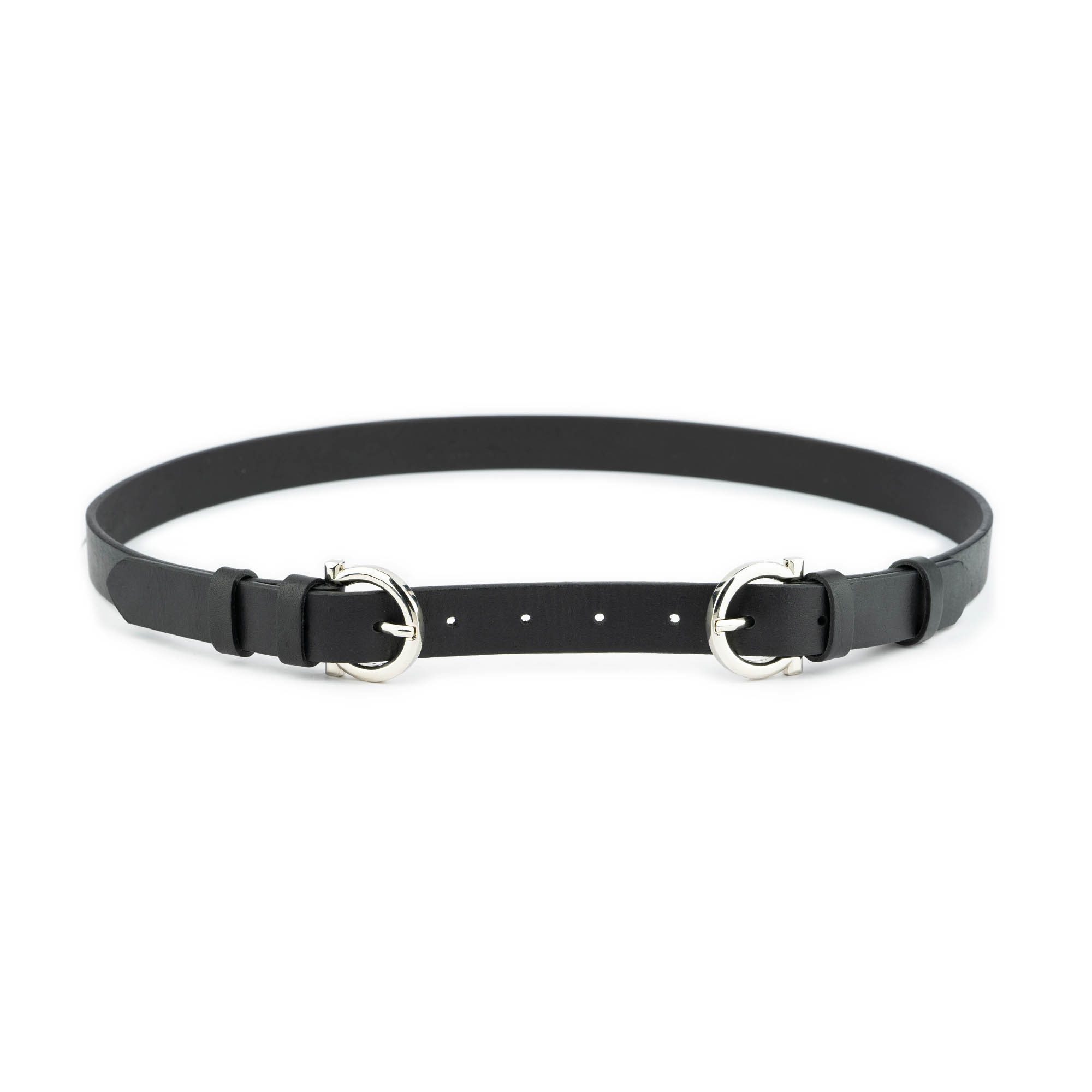 thumbnail image 2 of 56" Adjustable Canvas Military Web Belt – Black/Silver Buckle – Buy 2 Get 1 Free 2 of 5