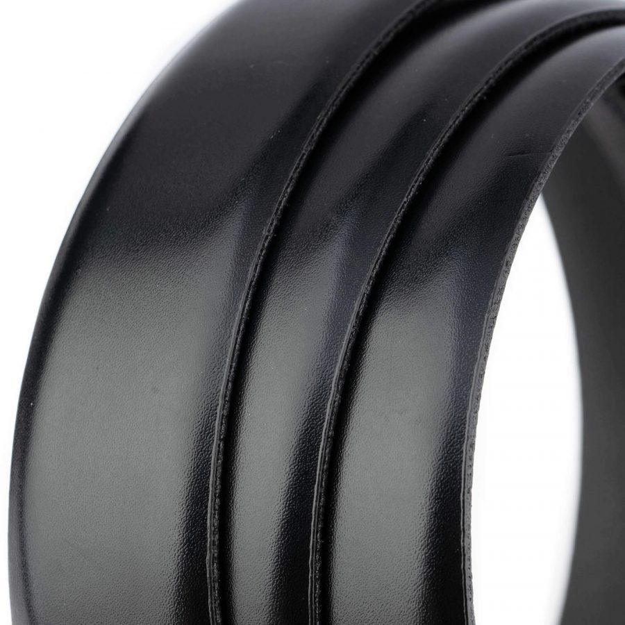 black replacement belt strap for slide buckle 3 0 cm 6