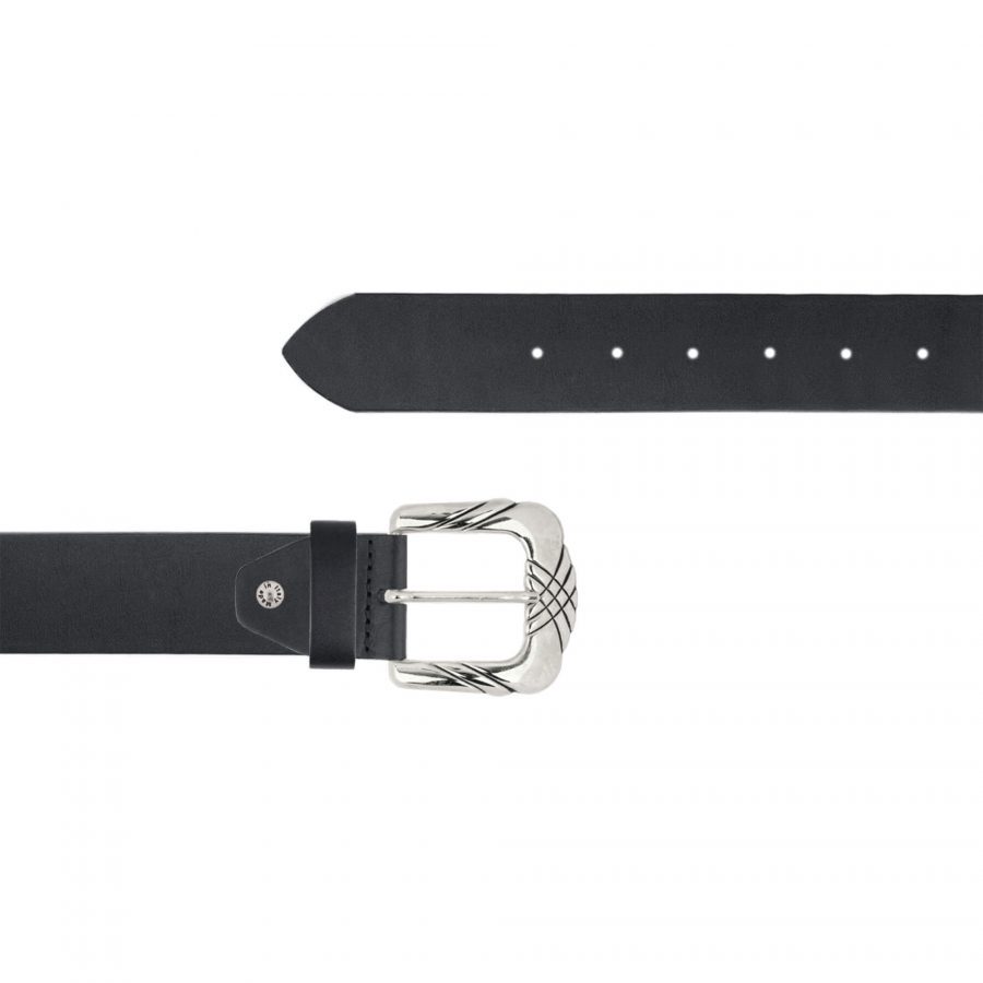 black western belts for women with unique buckle 1