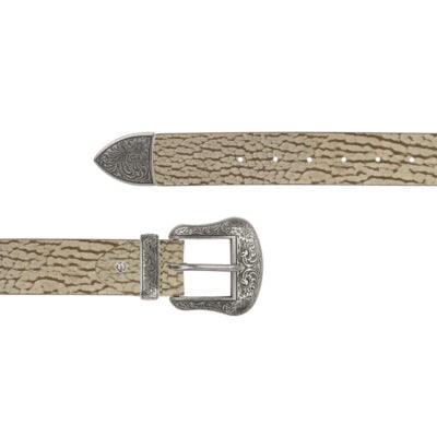 camouflage western belts for men with silver buckle 1