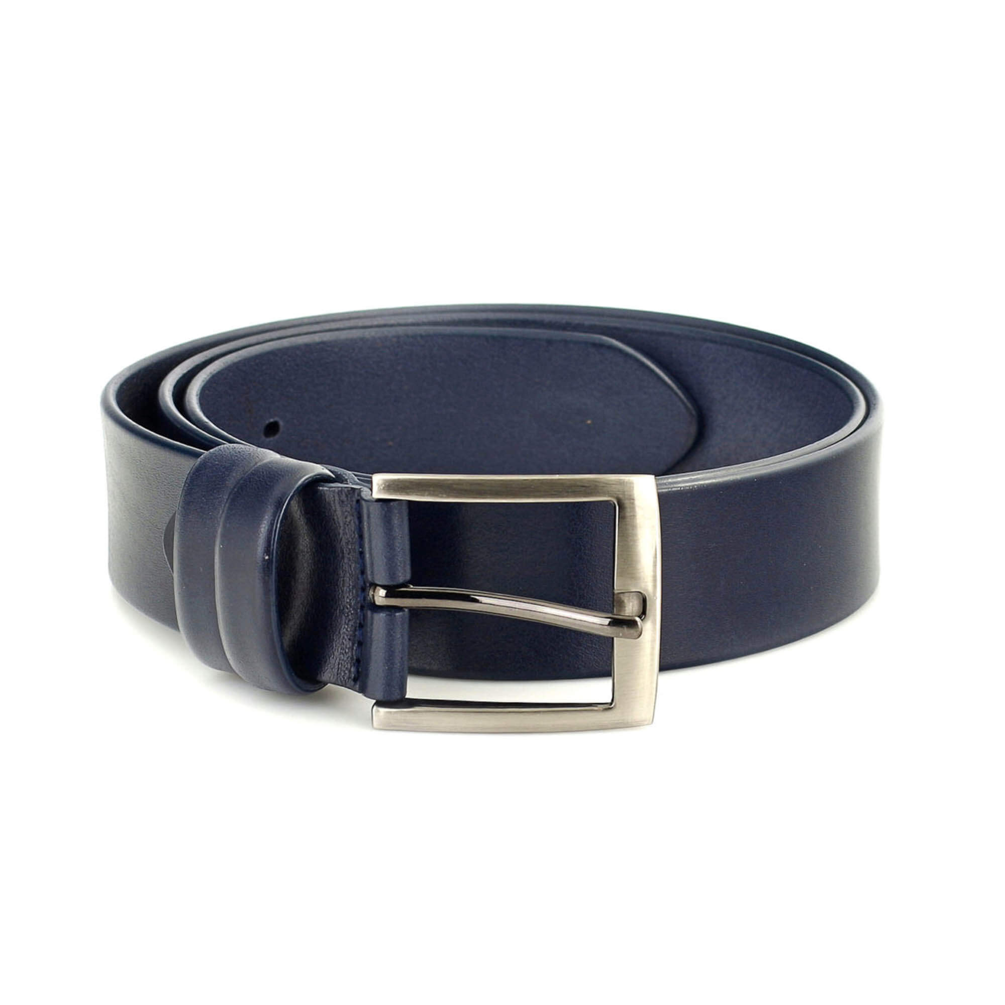 Buy Dark Blue Men's Belt For Jeans - Thick Wide 4.0 Cm