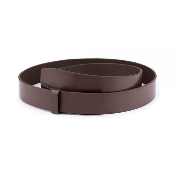 slide belt strap replacement brown real leather 35 mm 1