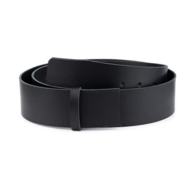 2 inch wide black leather belt strap replacement 1