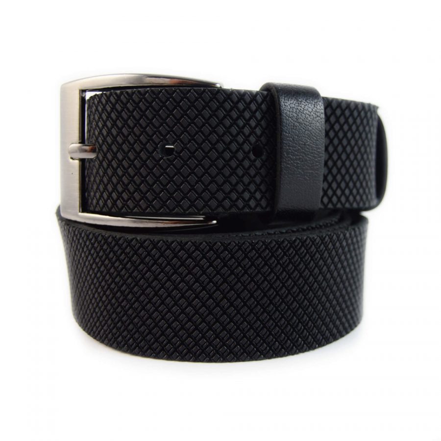 belt for black suit unique laser leather 351113 1