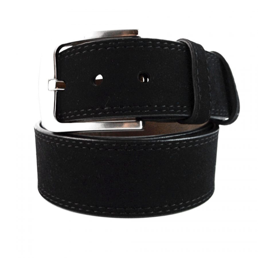 black suede womens belt for jeans real leather 351049 1
