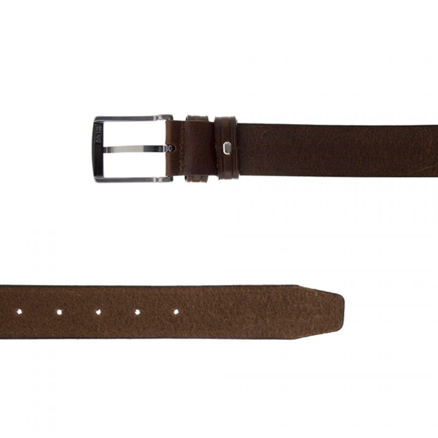 brown 100 leather belt for men 351135 3