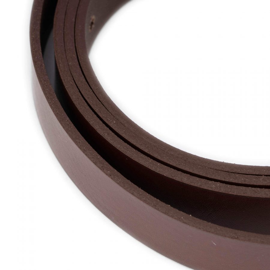 dark brown replacement belt straps for buckles 20 mm 6