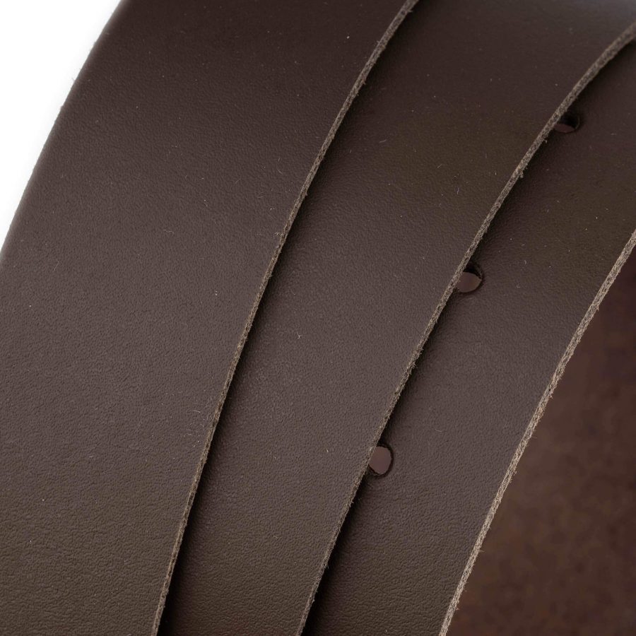 dark brown replacement belt straps for buckles 3 5 cm 4