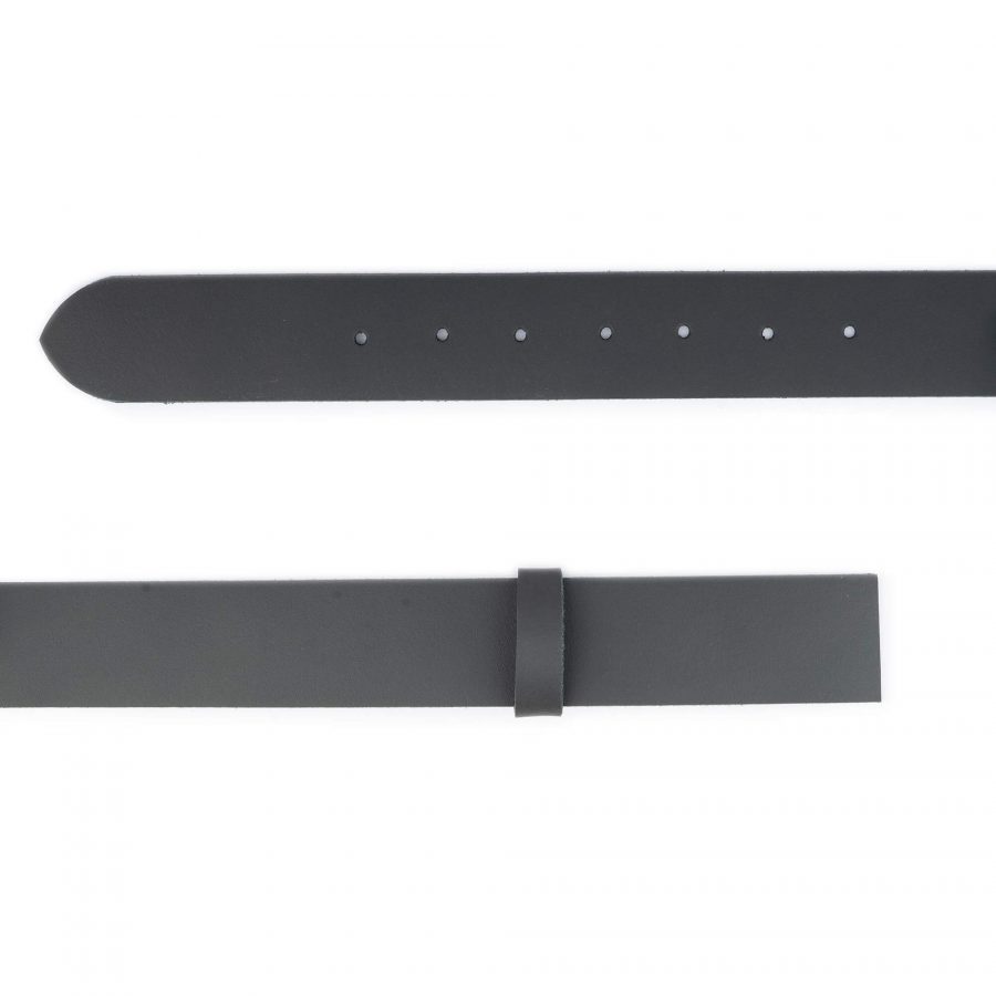 dark gray adjustable buckle strap leather replacement 4 0 cm 2